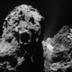 Illustration for article titled New photo reveals titanic cliffs on Rosettas comet